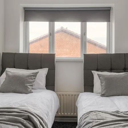 Hébergement de vacances Lovely 3-bed Cosy House In Greater