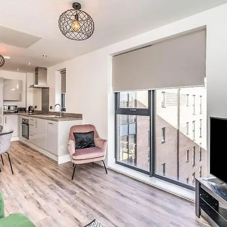 Appartement Modern 2 Bedroom Media City *