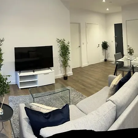 Apartment Mcr Near Ao Arena & Trains *