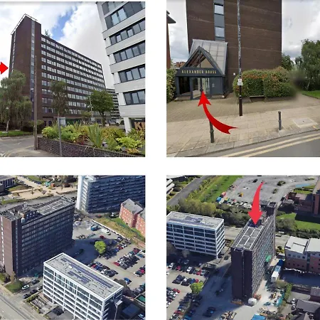 Lejlighed Bright Stylish In Old Trafford Manchester