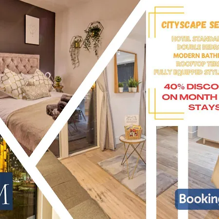 The Cityscape - Business Or Leisure Stays, International Travel, Relocators - Deansgate- *