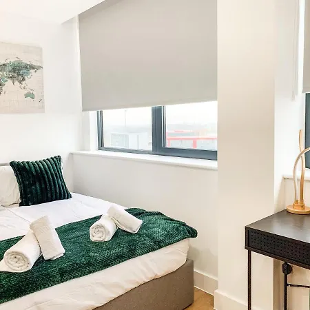 Stylish Overlooking Old Trafford Apartamento *