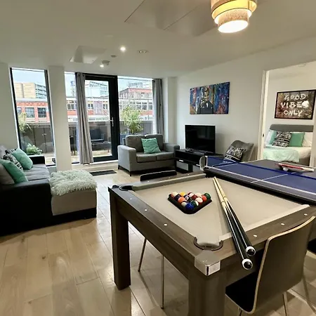 Appartement Lux Livin' - Luxury 2 Bed With Sky Garden Manchester