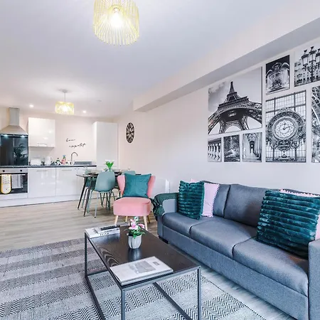 Appartement Deluxe New Build 2 Bedroom 2 Bathroom - Free Secure Parking Manchester