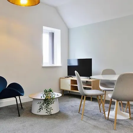 Free Parking - 1 Bedroom Salford Royal Sleeps 4 Manchester