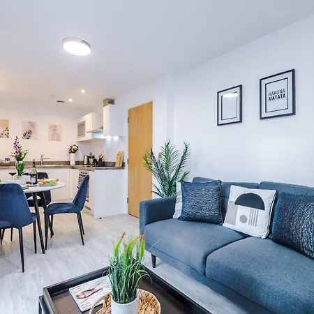 Craven Suite: Modern 1 Bed W/roof Terrace Апартаменты *