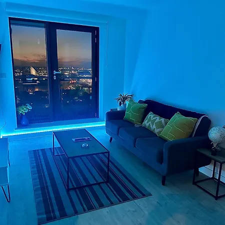 Apartmán Stunning 1-bed In Salford Manchester