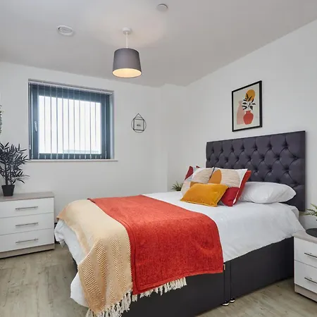The Salford Quay, Warm & Beautiful With Hyper Fast Wifi & Great Views! Apartament Manchester