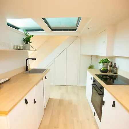 公寓 Chorlton Stylish & Roof Terrace *