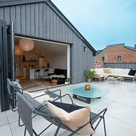 公寓 Chorlton Stylish & Roof Terrace 曼彻斯特