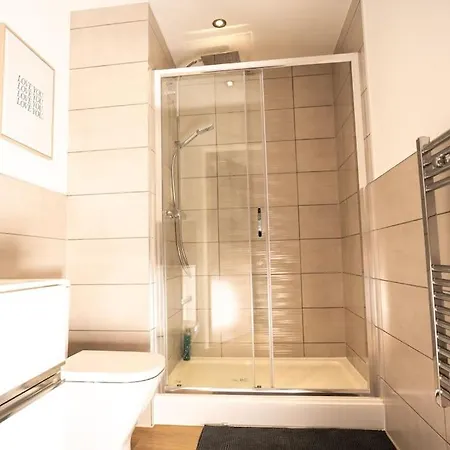 1 Bed Old Trafford Apt - Free Parking Apartmán Manchester