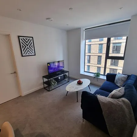 Trafford Modern 1 Bed With Cinema 아파트 맨체스터