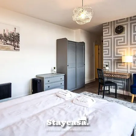 Modern Centre Stunning 18th Floor View مانشستر