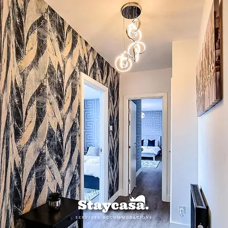 Modern Centre Stunning 18th Floor View شقة مانشستر