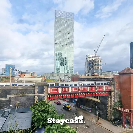 Luxury Deansgate Canal View & Free Parking