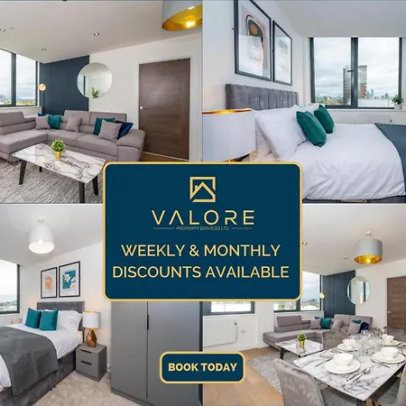 Apartman 2 Bed - 5 Mins From Old Trafford *