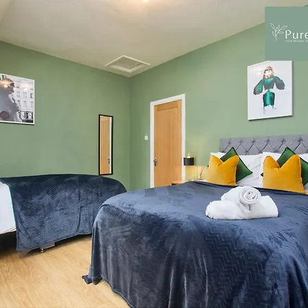 Feriehus Big Contractor House With 6 Beds & Free Parking By Purestay - 7 Night Min!