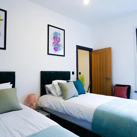 3-bed House In Near Old Trafford Feriehus *