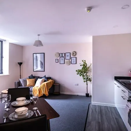 아파트 Modern 1 Bed 맨체스터