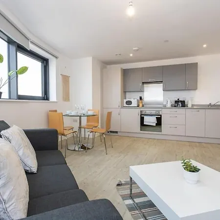 Stunning 2 Bed In Salford Amazing Views Lejlighed Manchester