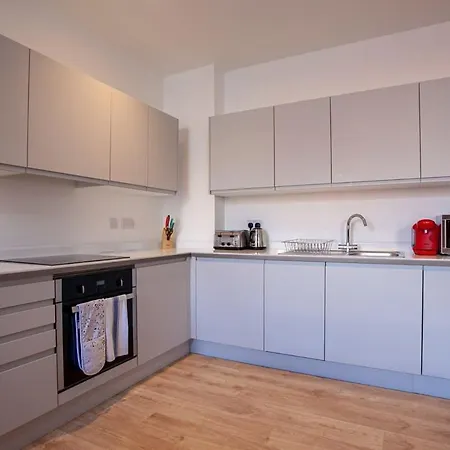 Apartman Stunning 1 Bed Flat 5min Walk To Victoria Station Manchester