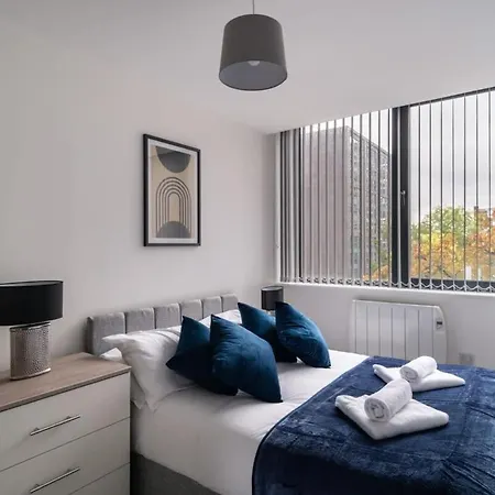 Apartment Zeni, Alexandra Rise Chic 1br Flat Manchester
