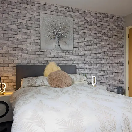 アパート Retreat - Modern 2br マンチェスター