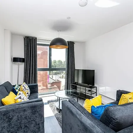 Apartment Stylish 2 Bedroom By Old Trafford *