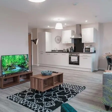 Apartment Contemporary 2 Bed - Sleeps 4 Manchester