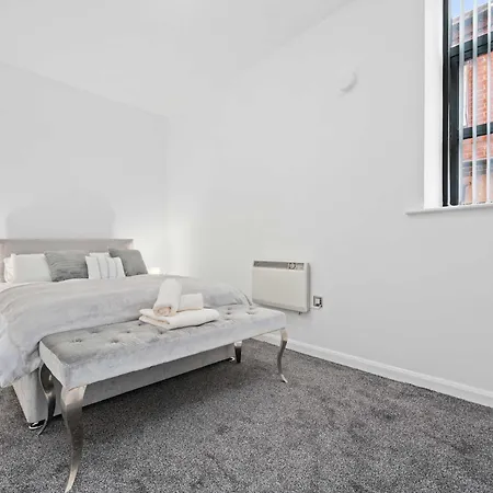 Apartment Modern 2bed Northern Quarter, Long Stays, Contractors