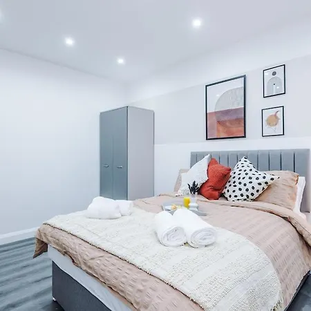 Apartamento Heart Of Didsbury, Private Gated Car Park By Hass Haus Mánchester