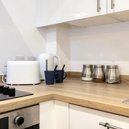 Apartmán Modern 1-bed In Salford Manchester