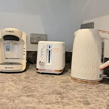 Apartmán Spacious 2 Bed Duplex Salford M5 Manchester