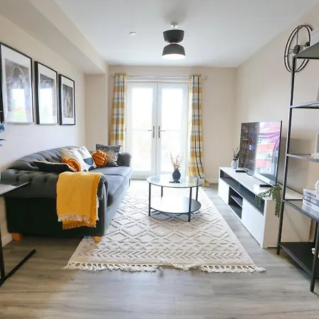 Apartmán Pass The Keys Free Parking New Build Mins From Manc Old Traff *