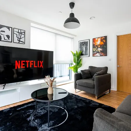 Apartament Drillzstays - Salford Quays Free Parking