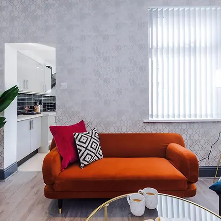 Nyaraló Funky 3 Bed House - Salford Manchester