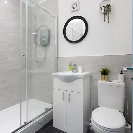 Santorini Blues By Cefas - Free Parking - - Near Airport מנצ'סטר