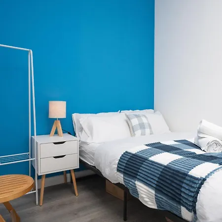 別荘 Santorini Blues By Cefas - Free Parking - - Near Airport