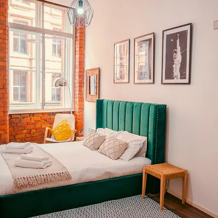 Chic Georgian Flat In * 맨체스터