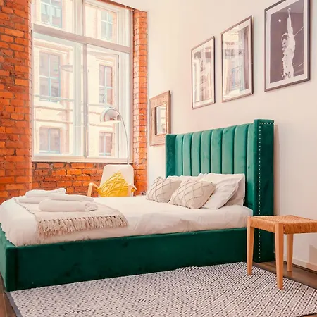 شقة Chic Georgian Flat In مانشستر