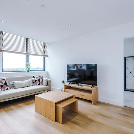 30 Percent Offer On Monthly Near Old Trafford Sleeps 5 Lägenhet