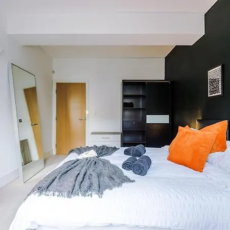 Lejlighed Stylish Apartment, Sleeps 4, Smart Tv, Next To Deansgate
