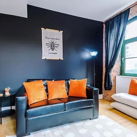 Lejlighed Stylish Apartment, Sleeps 4, Smart Tv, Next To Deansgate *