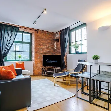 Lejlighed Stylish Apartment, Sleeps 4, Smart Tv, Next To Deansgate *