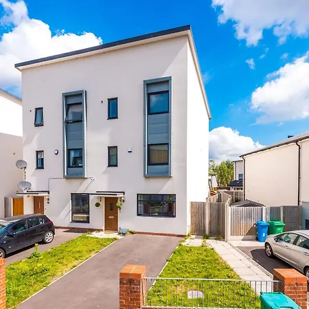 R&r - Modern Townhouse Near Etihad & Centre Manchester