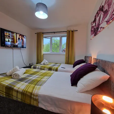 شقة Stylish Family & Pet-friendly 3br House In مانشستر