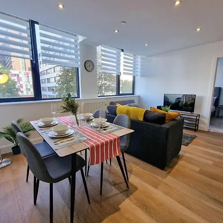 1 Bed Old Trafford Flat Free Parking דירה *