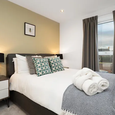 アパート Spacious Modern 2 Bedroom Old Trafford & Free Parking *
