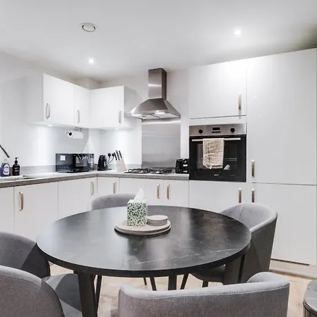 アパート Spacious Modern 2 Bedroom Old Trafford & Free Parking *