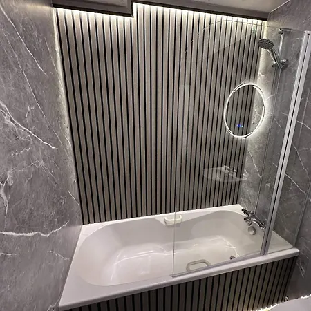 アパート 2br-sleeps4-freeparking-wifi-smarttvs